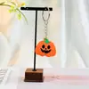 Temu los más vendidos llavero colgante DIY Halloween PVC estilo mixto aleatorio calavera de dibujos animados calabaza fantasma colgante