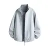 Chamarra con Bloques de Color y Cuello Alto con Logo Personalizado para Hombres y Mujeres, Marca de Moda, Elegante Chamarra Dopamina para Adolescentes, Ropa de Abrigo para Hombres