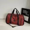 Bolsa de viagem para viagens curtas para mulheres, leve, à prova d'água, de grande capacidade, adequada para viagens de negócios, com compartimentos de armazenamento, e também pode ser usada como bolsa de esportes ou de academia para homens