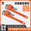 Fábrica de Herramientas Luwei Procesamiento OEM Llave para Tubos Hecha a Medida Negro Naranja Rojo Azul Amarillo Verde Marcado Láser Llave para Tubos Neutral