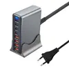 Cargador Pd de Nitruro de Galio de 670W Adaptador de Escritorio Multifuncional de 635W Nuevo Cargador Pd Transfronterizo de 530W