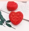 Diamante Amor Redondo Dupla Felicidade Presente de Acompanhamento de Casamento Sabonete Artesanal Hi Soap Presente de Banho Sabonete Artesanal