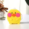 Colgante de bolso lindo con forma de corazón de niña transfronteriza, pequeño dinosaurio de dibujos animados, aguacate, monedero, unicornio de peluche, bolsa pequeña para dinero