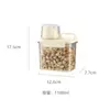 Contenedor Sellado para Almacenamiento de Granos Taza Medidora de Cocina Cubo de Arroz Contenedor Engrosado a Prueba de Insectos para Harina Frasco de Almacenamiento Caja de Conservación a Prueba de Humedad para Frutas Secas