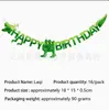 Conjunto de Louça Dinossauro Verde Prato de Papel Guardanapo de Papel Toalha Suprimentos para Festa de Aniversário Decorações de Festa Tema Dinossauro em Aquarela
