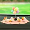 Nuevos Adornos de Gato de la Suerte Mini Estilo Chino para Coche Gatito Lindo de Dibujos Animados Decoraciones para la Consola Central Nuevos Adornos para Coche