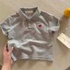 Camisas tipo Polo de Manga Corta de Alta Calidad para Niños Moda Verano 2025 Polos Versátiles para Niños y Niñas Tops Atractivos Venta al por Mayor