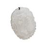 Colgante de personaje Fu de jade blanco de Afganistán para cumpleaños de hombres y mujeres, accesorios de ropa de marca Star, para colgar en la cintura, se venderá como regalo de jade.