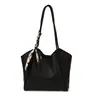 Bolso de cubo retro casual para mujer, gran capacidad, 2026, simple y elegante, adecuado para el trabajo y los desplazamientos, bolso de hombro con un aspecto sofisticado y elegante