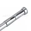 Venta Directa del Fabricante Aleación de Aluminio Oxidación Elegante Color Brillante en Todo el Cuerpo Sin Taladro Extensible Múltiples Especificaciones Barra para Cortina de Ducha de Baño