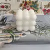 Estilo Nórdico Ins Vela de Aromaterapia Criativa Estilo Cubo Mágico Decoração de Casa Pequeno Cubo Mágico Fragrância para Casa Natal