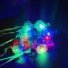 Colgante de Silbato Luminoso para Niños Accesorios para Eventos de Conciertos Silbato Fluorescente LED Intermitente Mini para Fiesta en KTV Bar