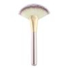 Venta Directa de Fábrica Cepillo de Alta Brillo en Forma de Abanico Único, Pincel de Maquillaje Suave en Forma de Abanico, Herramientas de Belleza Transfronterizas en Stock