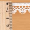 Pantalones de Ropa Interior, Traje de Baño, Ropa de Dormir, Ropa de Venta Caliente de Poliéster con Brillo, Bordado, Calado, Blanco y Negro, Accesorios Pequeños de Encaje, Adornos, Código de Barras