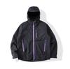Jaqueta Outdoor de Marca para Mulheres, Casaco Funcional à Prova de Vento e Chuva Hardshell para Outono e Inverno, Roupa com Capuz para Montanhismo ao Ar Livre, Marca Moderna para Homens