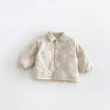 Chaqueta de Algodón Gruesa con Estampado de Oso para Niños 2026 Nuevo Abrigo de Algodón Acolchado de Invierno para Bebé con Cuello Revatible Ropa de Invierno para Niños zdw6507