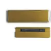 Placas de Nombre Metálicas Personalizadas para Empleados, Placas de Trabajo de Acero Inoxidable, Placas de Identificación de Empleados, Logo de Aleación de Aluminio en Blanco Grabado