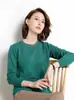 Suéter de Cuello Redondo para Mujer, Suéter de Punto Pulóver para Otoño e Invierno, Prenda Base para Mujer, Suéter Transfronterizo, Top de Punto, Camisa Base