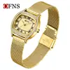Reloj Explosiones Transfronterizas Nuevo de O'Fannie con Diamantes Escala Romana Reloj de Cuarzo para Mujer Reloj Impermeable para Mujer