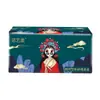 20 paquetes de pañuelos faciales, una caja entera de pañuelos, para uso doméstico, al por mayor, fabricados en fábrica, en un estilo chino tradicional, hechos de pulpa de madera virgen, adecuados como papel de regalo
