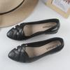Sandálias Heli Shark de Bico Fino Moda Feminina Roupa Externa Nova Verão Sapatos Femininos Baixos Cor Sólida Vazado Sandálias Casuais Femininas