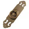 Nuevo tirador de anillo de latón macizo clásico estilo chino, tirador de mueble antiguo para gabinete de vino, tirador de puerta de cajón, gabinete, armario