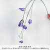Flores de cala artificiales para arreglo de escena temática de pesca, decoración de paisajismo con flores falsas terminadas, adornos de flores artificiales hechos a mano en stock