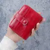 Billetera de Moda con Múltiples Ranuras para Tarjetas, Monedero Unisex con Cremallera, Portatarjetas, En Stock, Almacén de Exportación, Portatarjetas Corto