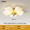 Lámpara de techo para habitación infantil, luz de ventilador invisible estilo Memphis, iluminación para el cuidado de los ojos inspirada en la dopamina para dormitorios, luz principal, nuevo modelo 2026