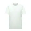 Nova Camiseta de Verão Masculina Ultrassônica Sem Costura, Estilo Esportivo Casual, Feminina Gola Redonda, Cor Sólida, Secagem Rápida, Respirável, Manga Curta