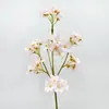 Flores Artificiales, Pequeños Brotes de Durazno, Pequeños Brotes de Cerezo, Flores de Seda para Decoración de Bodas y Hogar, Accesorios para Paisajismo Exterior, Pequeñas Flores de Magnolia Artificiales, Estilo Bosque