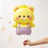 Novo Balão de Folha Grande de Desenho Animado Duoyang com Clipe, Balão Infantil de Clipe de Desenho Animado para Barracas de Rua