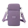 Bolsa Pequena Feminina Transfronteiriça, Bolsa Versátil de Celular Cor Sólida, Novo Modelo 2026, Pequena Bolsa Transversal, Estilo Vertical, Mini Carteira de Moedas Japonesa e Coreana