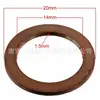 9956-41-400 Es Adecuado para Mazda Axela Atenza Cx-5 Cx4 Tornillo de Drenaje de Aceite de Aluminio-Cobre Junta