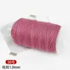 Hilo de Algodón Retorcido a Mano Estilo Xizang de 1 mm para Manualidades, Hilo para Pulseras, Cuerda para Tejer, Cuerda de Algodón Hecha a Mano para Bricolaje, Hilo para Pulseras, Cuerda Trenzada Enrollada