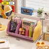 Caixa de Armazenamento de Mesa em Formato de Nuvem, Porta-Canetas de Papelaria para Estudantes, Caixa de Armazenamento Multifuncional para Cosméticos, Organizador de Itens Diversos para Escritório