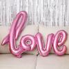 Balão de alumínio de uma peça de 40 polegadas para decoração de quarto de casamento balão de amor balão de decoração para o dia dos namorados
