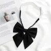 Camisa de Color Estilo Preppy, Accesorios para Uniforme Escolar, Pajarita de Raíz de Pluma, Uniforme JK Femenino, Traje de Marinero Puro, Decoración de Lazo, Moderno