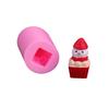 2021 Nuevo Molde de Silicona para Velas tamaño pequeño Muñeco de Nieve Adornos de Piedras de Aromaterapia Fresa Muñeco de Nieve Molde para Pastel