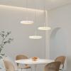 Lámpara de araña francesa con luz LED para restaurante, personalizada, creativa, estilo crema, para dormitorio, mesita de noche, comedor, mesa de comedor, bar, lámpara de araña