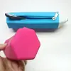 Estojo de Lápis com Zíper de Silicone Estojo Tipo Lápis com Zíper de Silicone Bolsa de Cosméticos de Silicone