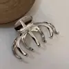 Pinza de Metal Minimalista para el Cabello para Mujer, Pasador Pequeño Sencillo para la Parte Trasera de la Cabeza, Accesorio de Lujo para el Cabello