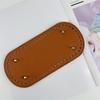 Nuevo bolso con patrón de lichi, base tejida a mano para bolso, accesorios de equipaje de cuero, disponible al por mayor