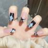 Latte Meteorito Europa y América Usando Parche para Uñas Parche para Uñas Uña Postiza Usando Manicura Terminada Comercio Exterior