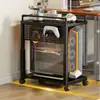 Soporte para Host de Computadora Debajo del Escritorio Colgante Móvil Base de Chasis Ventilación Refrigeración Elevación Estante de Almacenamiento Bandeja Soporte
