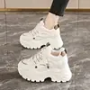 Zapatos Deportivos para Mujer con Altura Oculta 2026 Otoño Nuevos Zapatos Deportivos Versátiles Zapatos de Tacón Alto Solo Zapatos de Suela Gruesa para Mujeres Bajitas