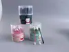 Cotonete para limpeza de ouvido e escavação de ouvido dois em um colher de ouvido para adulto cotonete para limpar nariz de criança cotonete em bastão embalado em frasco para maquiagem cotonete