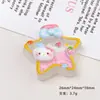 Accesorios de Resina DIY de Dibujos Animados, Botella Flotante Pegamento Cremoso Pinzas para el Cabello, Fundas de Teléfono Hebillas de Zapatos, Colgantes para Llaveros, Artículos Decorativos