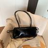 Bolsa de Axila de Textura High-end Estilo Coreano Fashionável Ins Bolsa Quadrada Pequena Nova 2025 Primavera e Verão Bolsa de Ombro Nicho Commuter