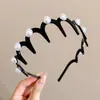 Faixa de cabelo versátil tipo pente Maillard, vintage e sofisticada, não aperta o cabelo, nova faixa de cabelo estilo coreano 2026 para mulheres